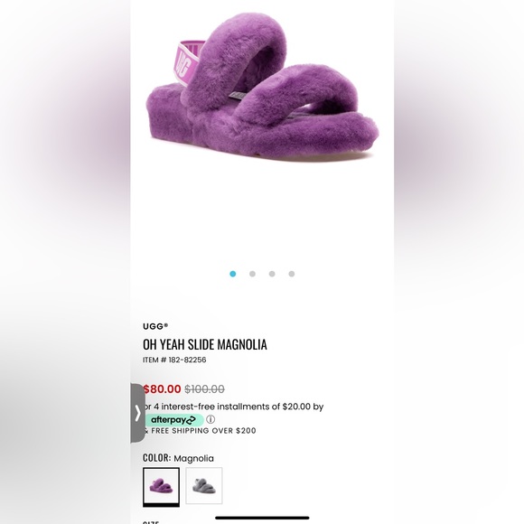UGG Shoes - Purple UGG slippers